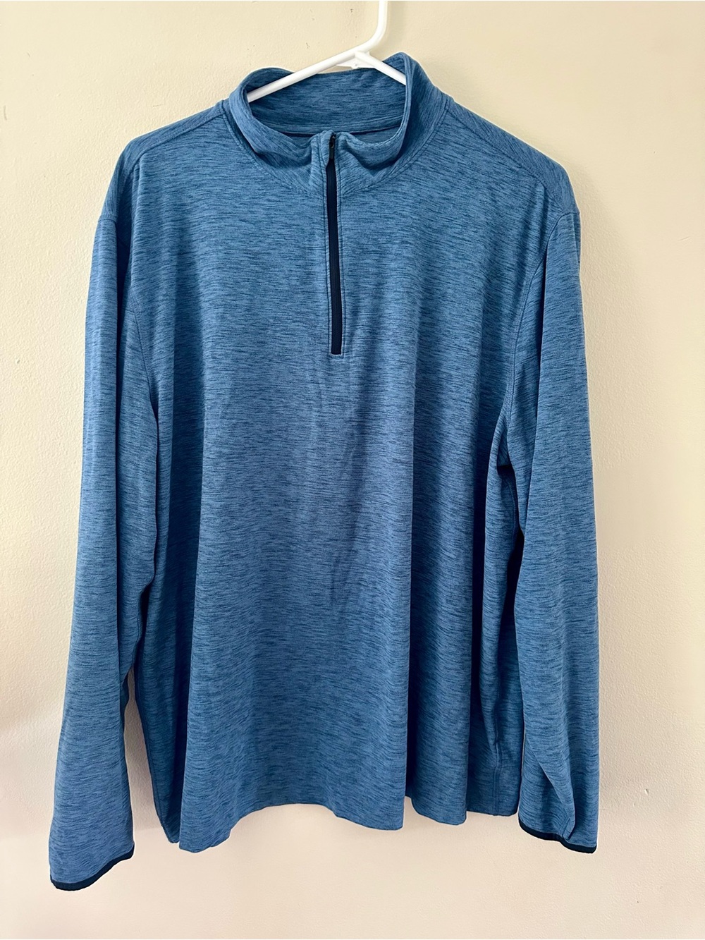 GAP Fit Men’s Blue Zip-Front Active Pullover